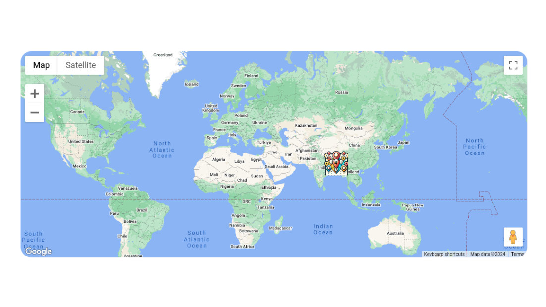 Change the Google Map Cluster Icon in Divi Machine Multi-Pin Maps
